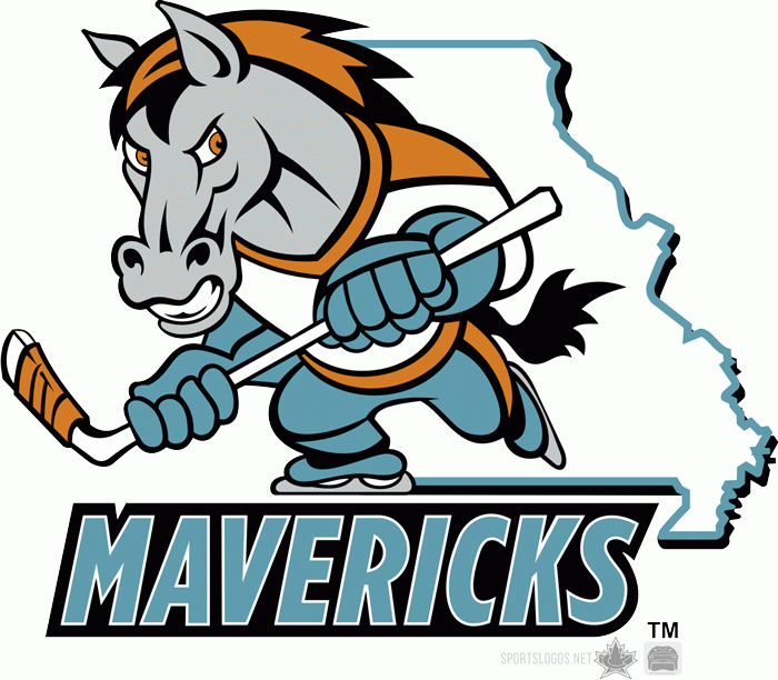 missouri mavericks 2014-pres secondary logo iron on heat transfer